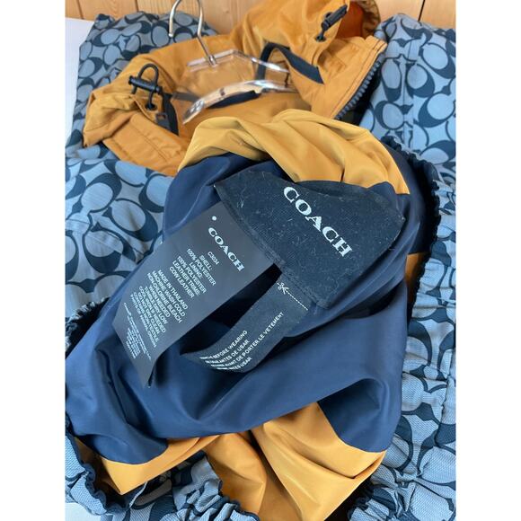 Coach Reversible Monogram Windbreaker Jacket, *EST SIZE L* - Picture 5 of 5